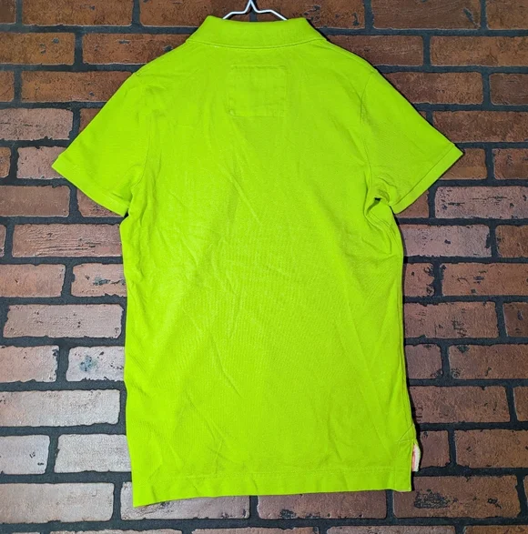 Abercrombie & Fitch Men's M NWT Pink Moose Muscle Polo Shirt - Picture 5 of 12